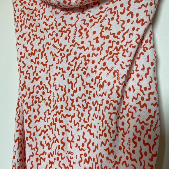 Rixo Marilyn Crepe Halterneck Midi Dress - Picture 8 of 8